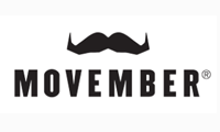 Movember - Movember promotes men's health awareness, encouraging mustache growth in November to raise funds and awareness for men's health issues.